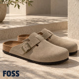 Zueco Mujer Ellis Beige Foss 1 un