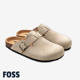 Zueco Mujer Ellis Beige Foss 1 un
