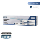 Bolsas Herméticas Freezer 18 x 18 cm Storeware 20 un