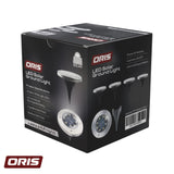 Set 4 Luces Solares Piso Estaca 8 Leds Oris 1 un
