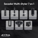Secador de Pelo Multi-Styler 7 in 1 Ayra Pro 1 un