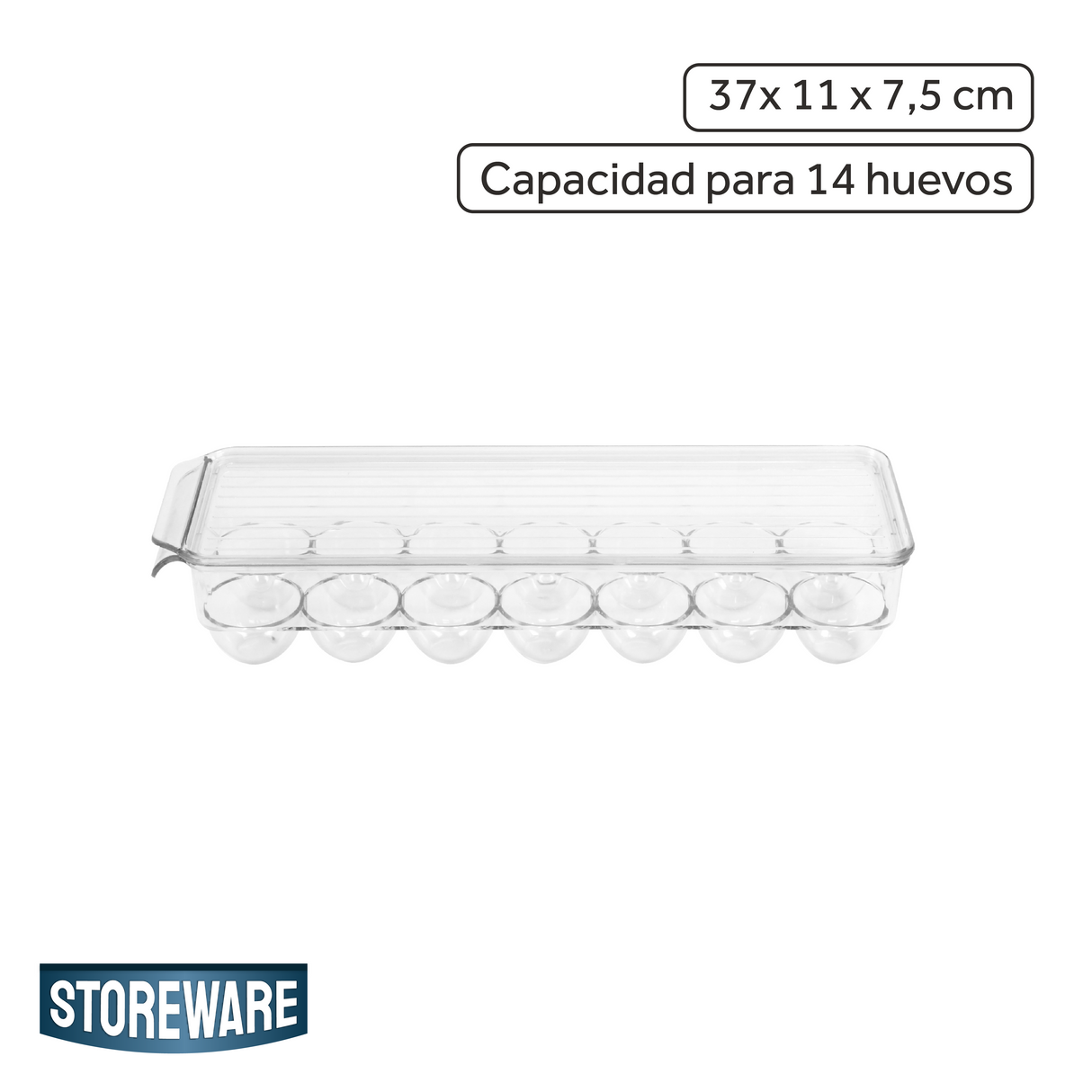 Huevera Organizador para 14 Huevos Storeware 1 un