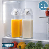 Pack 2 Botellas para Refrigerador 1 Litro con Tapa Storeware 1 un