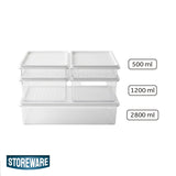 Set Contenedores para Refrigerador y Congelador 5 Piezas Storeware 1 un