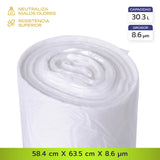 Bolsas Basura Papelero 56 x 61 cm Canway 500 un