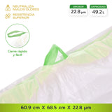 Bolsas Basura Cocina Aromatizadas 61 x 68 cm Canway 80 un
