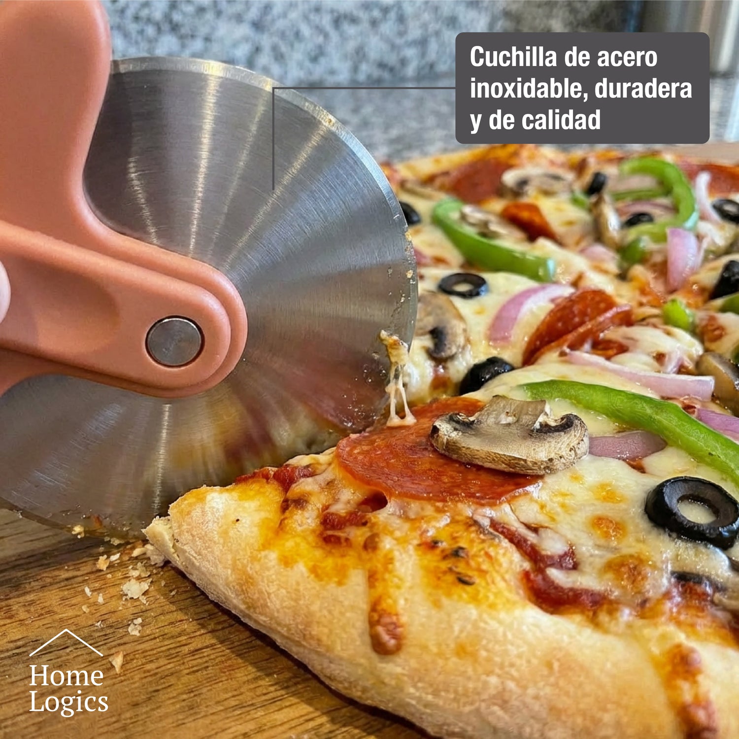 Cortador de Pizza Home Logics