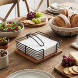 Servilletero Acacia con Stopper 5five 1 un