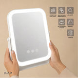 Espejo de Maquillaje con Luz LED 20 x 25 Luam 1 un