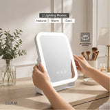 Espejo de Maquillaje con Luz LED 20 x 25 Luam 1 un