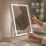 Espejo de Maquillaje con Luz LED 46 x 54,7 cm Luam 1 un