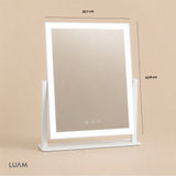 Espejo de Maquillaje con Luz LED 35,7 x 43,8 cm Luam 1 un