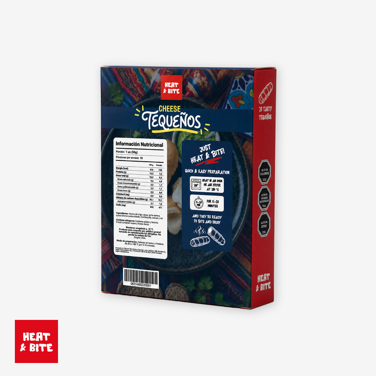 Tequeños Heat & Bite 10 un