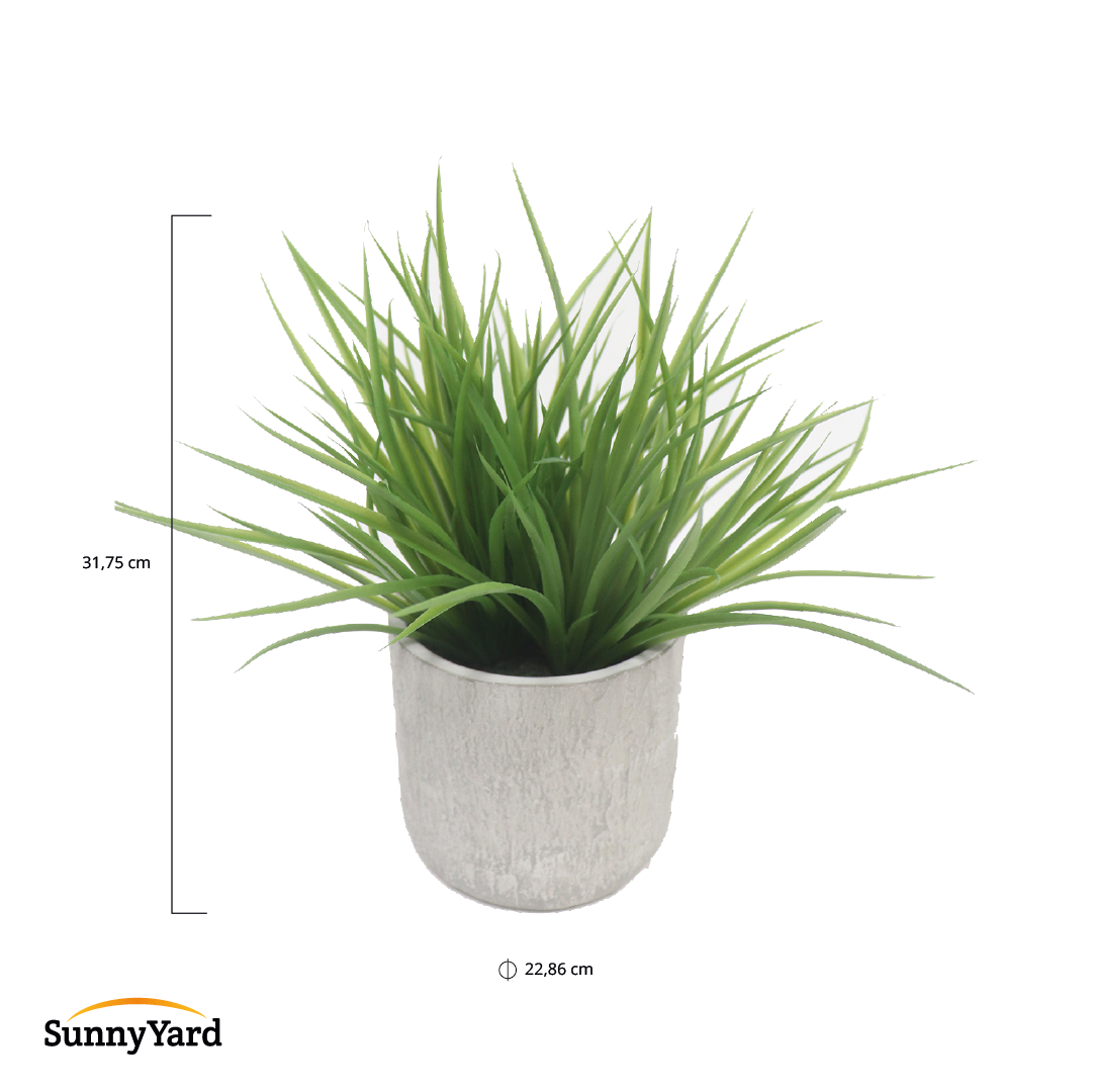 Hierba Artificial con Macetero SunnyYard 1 un