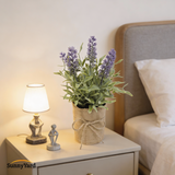 Lavanda Artificial Pequeña con Macetero SunnyYard 1 un