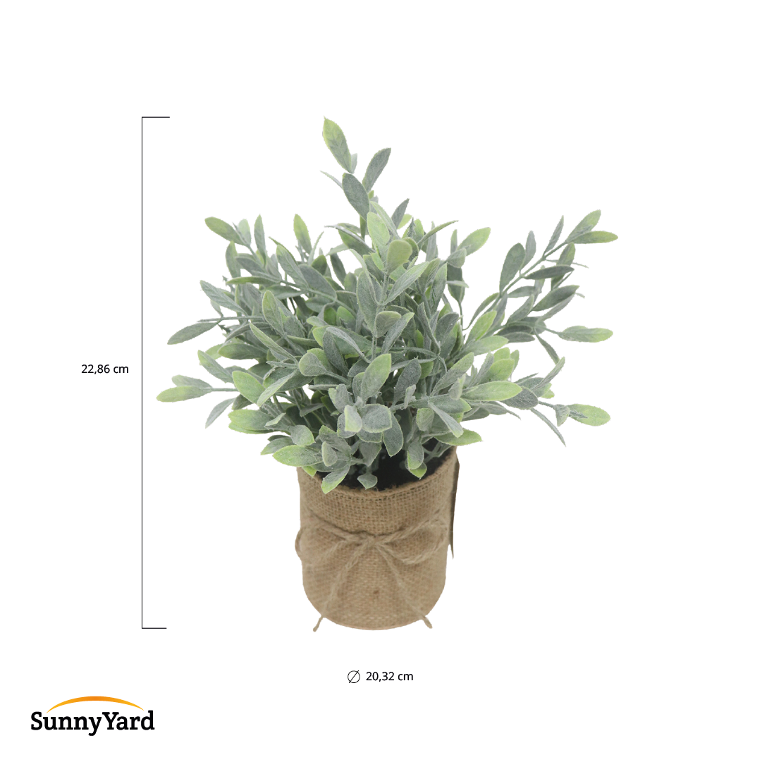 Salvia Artificial con Macetero SunnyYard 1 un