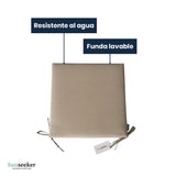 Cojín Reposera Exterior Beige 186 x 58 x 5 cm Sunseeker 1 un