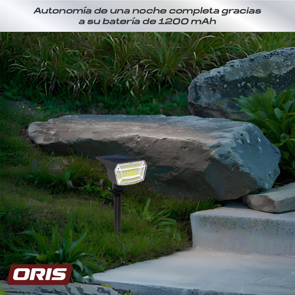 Foco Solar con Estaca Oris 1 un