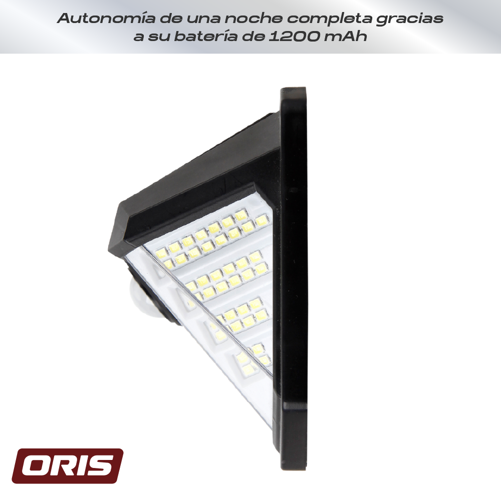 Foco Solar de Muro con Sensor Oris 1 un