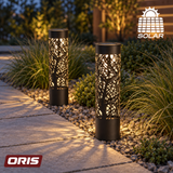 Set 2 Luces Solares Estaca Decorativa 10 Lúmenes 1 un