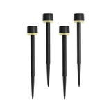 Set 4 Luces Solares Estaca Camino 2 Lúmenes 1 un