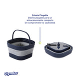 Set Mopa Cuadrada Spin Plegable Clynder 1 un