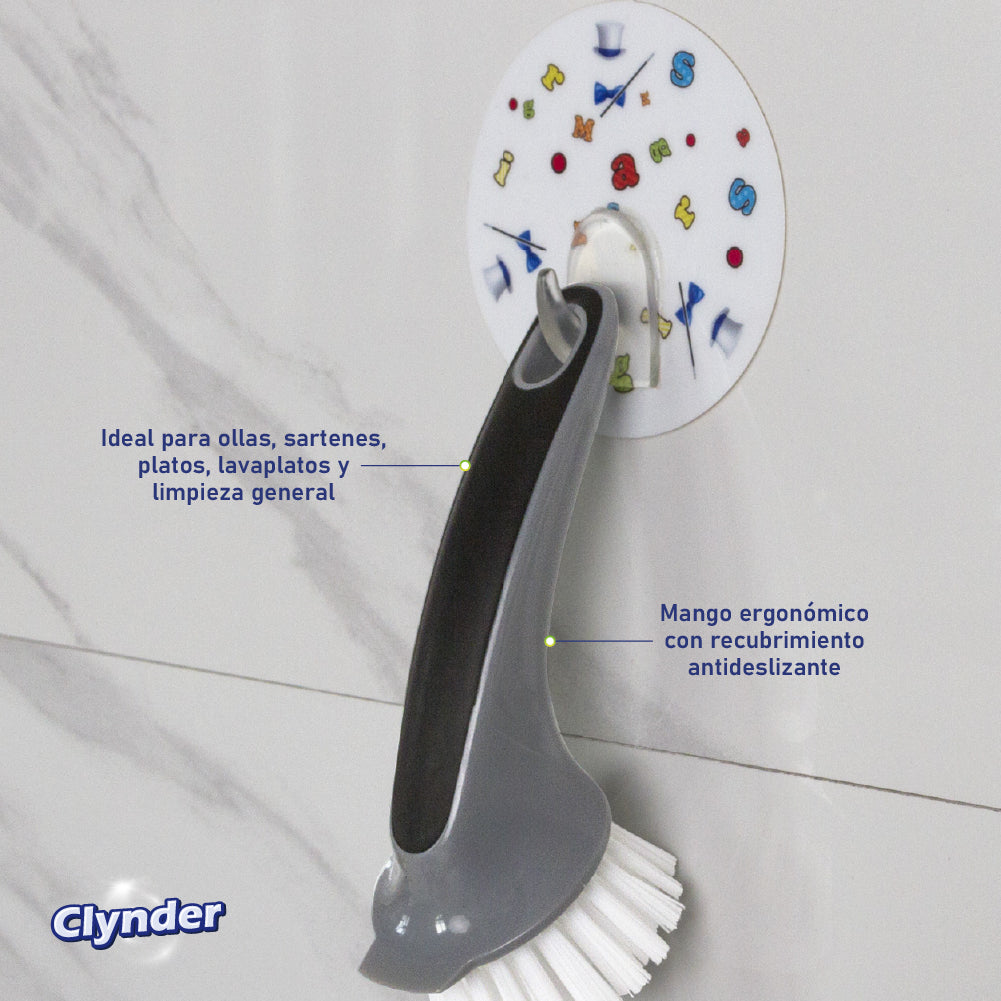 Set de 2 Cepillos Multiuso de Limpieza Clynder 1 un