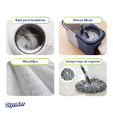 Set Mopa con Pedal Spin Triangular Azul Oscuro Clynder 1 un