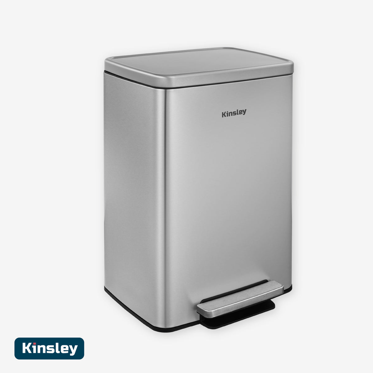 Basurero Rectangular Clásico 50L Kinsley 1 un