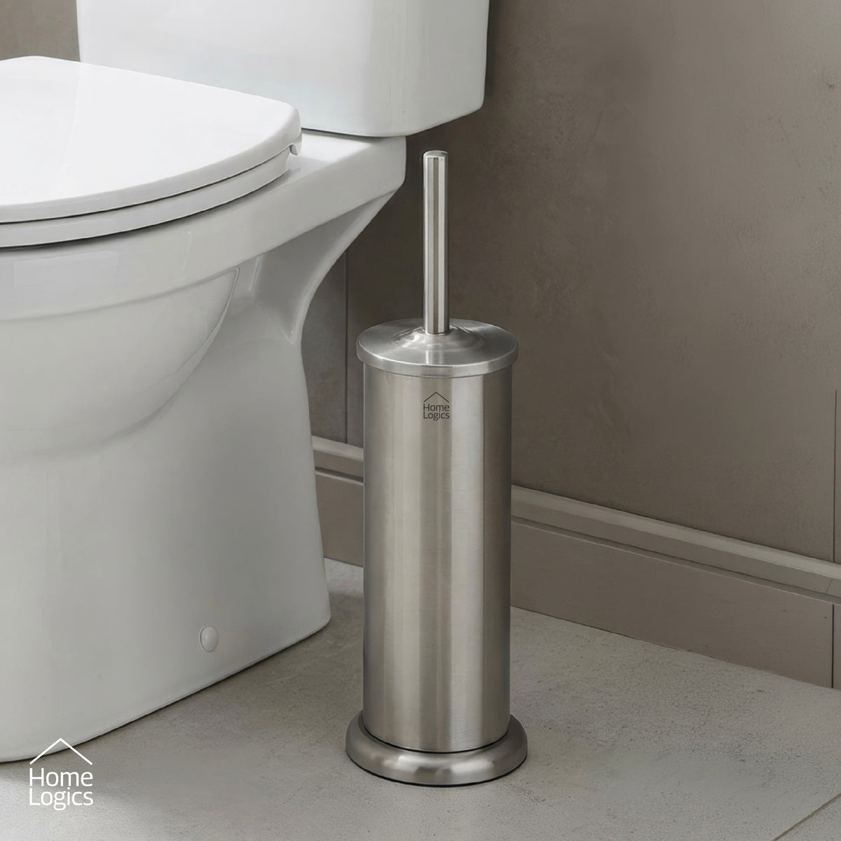 Escobilla de Baño con Soporte Home Logics 1 un