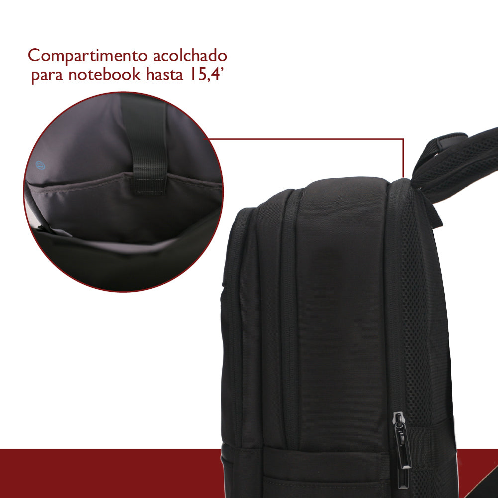 Mochila Notebook Black Dourmont 1 un