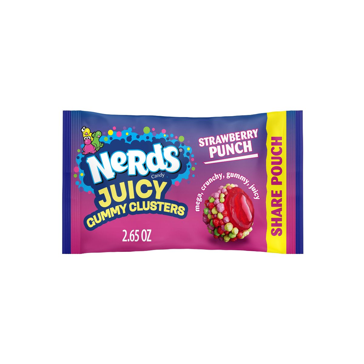 Caramelos Juicy Clusters Nerds 75 g