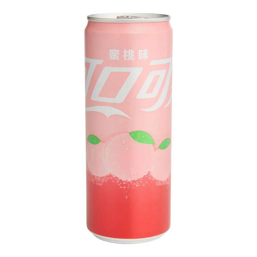 Bebida Durazno Lata Coca-Cola 24 x 330 ml