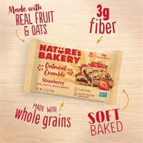 Barrita Crumble de Avena Frutilla Nature's Bakery 40 g