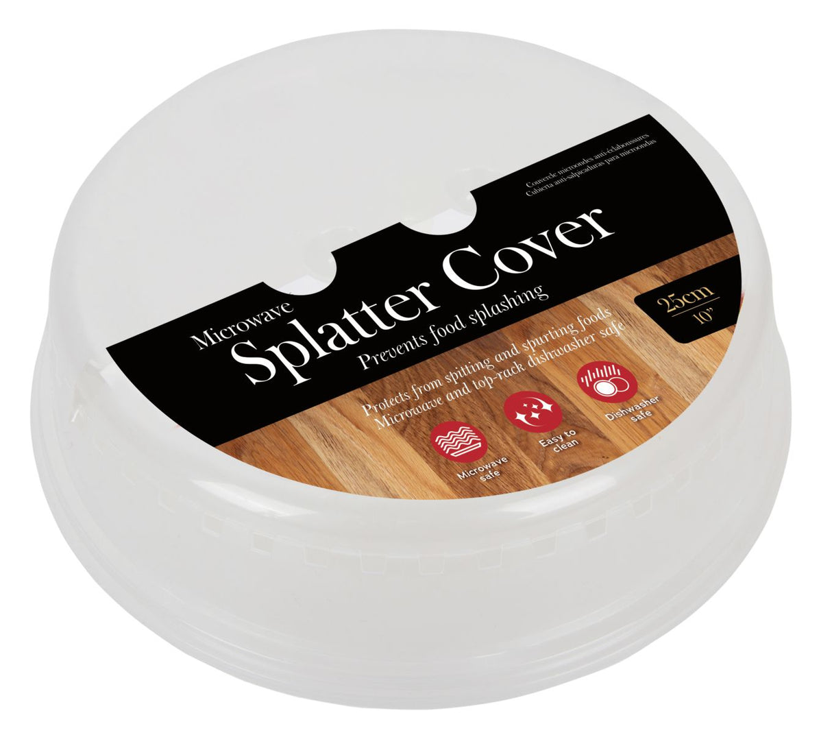 Cubierta Anti-salpicaduras para Microondas 25 cm 1 un