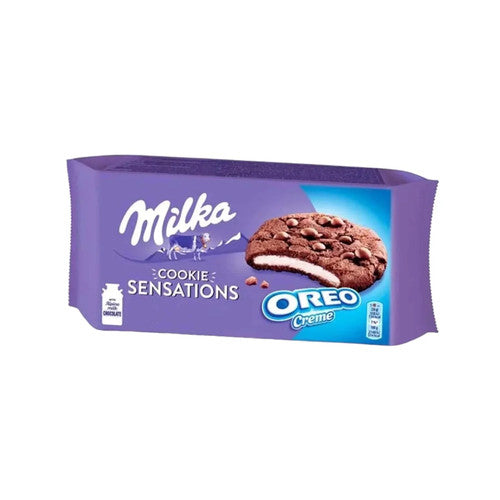 Galletas Cookie Sensations Crema Oreo Milka 156 g