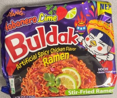 Sopa Ramen Habanero Lima Bolsa Buldak Samyang 135 g