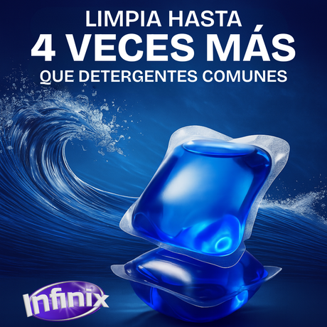 Detergente en Cápsulas Infinix 75 Pods