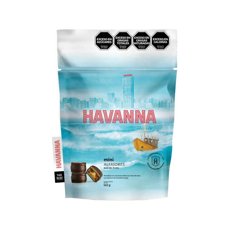 Alfajores Mini Mar de Plata Havanna 480 g