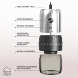 Moledor Eléctrico de Café Ajustable Home Logics 1 un
