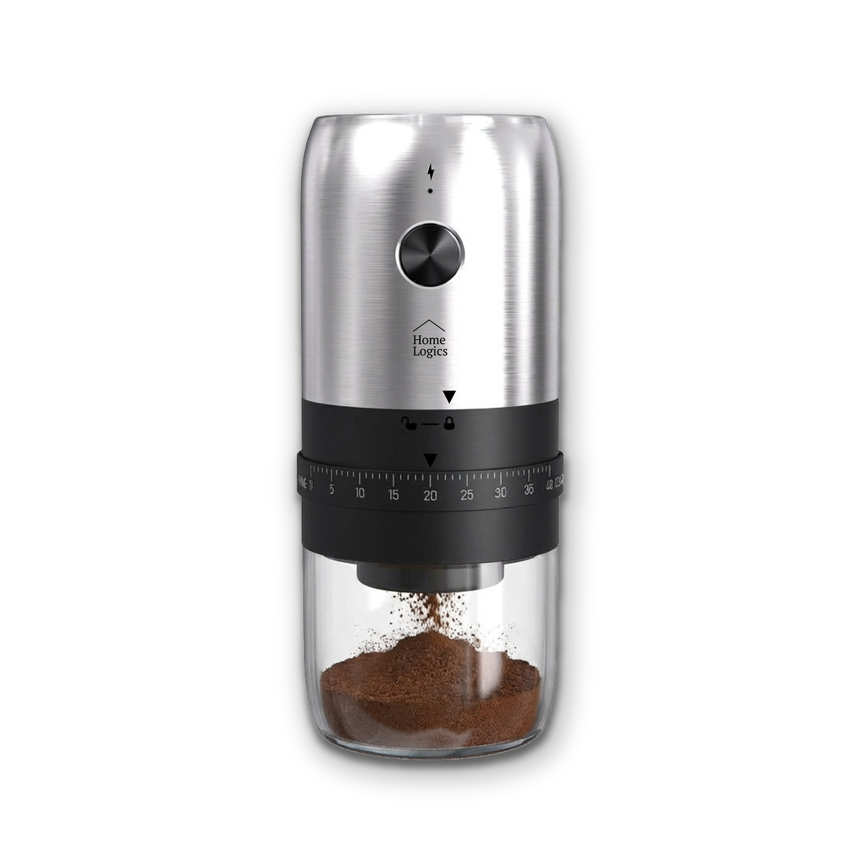 Moledor Eléctrico de Café Ajustable Home Logics 1 un