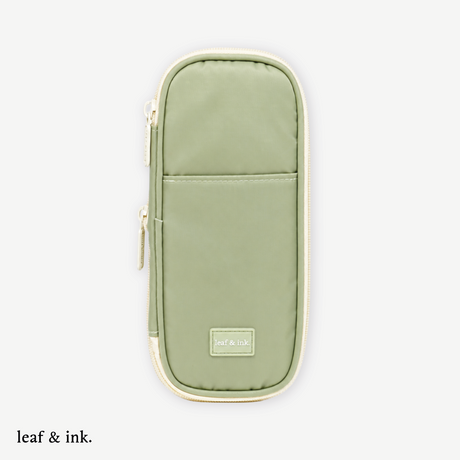 Estuche Organizador Expandible leaf & Ink Matcha Green 1 un