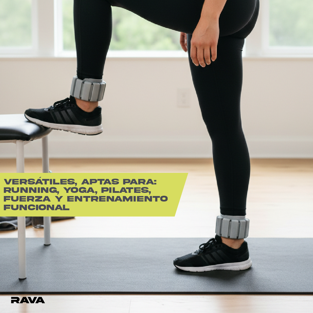 Set de 2 Pesos de silicona ajustables 500g Rava 1 un