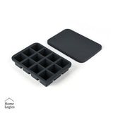 Moldes 12 cubos Hielo Silicona con Tapa Home Logics 1 un