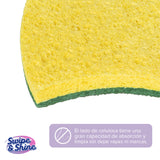 Set de 6 Esponjas Heavy Duty Swipe & Shine