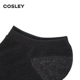 Calcetines Hombre Cushion Low Cut Black Cosley Pack 6