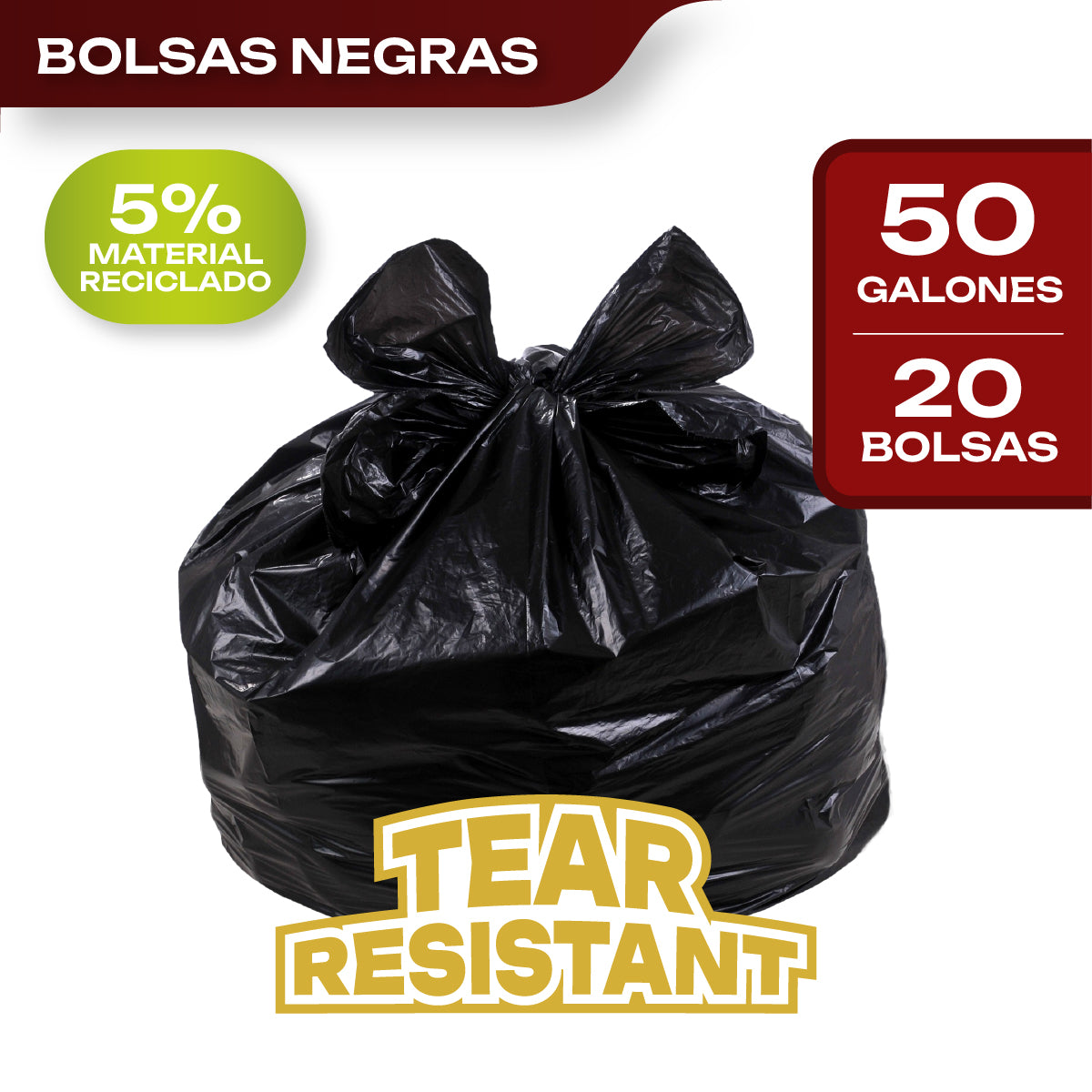 Bolsas Basura Exteriores 97 x 131 cm Canway 20 un