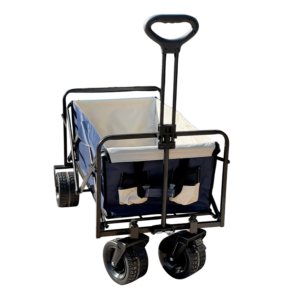 Carrito Wagon Heavy Duty Plegable Navy Blue Beige Sunseeker 1 un