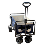 Carrito Wagon Heavy Duty Plegable Navy Blue Beige Sunseeker 1 un