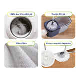 Set Mopa con Pedal Spin con Repuesto Clynder 1 un